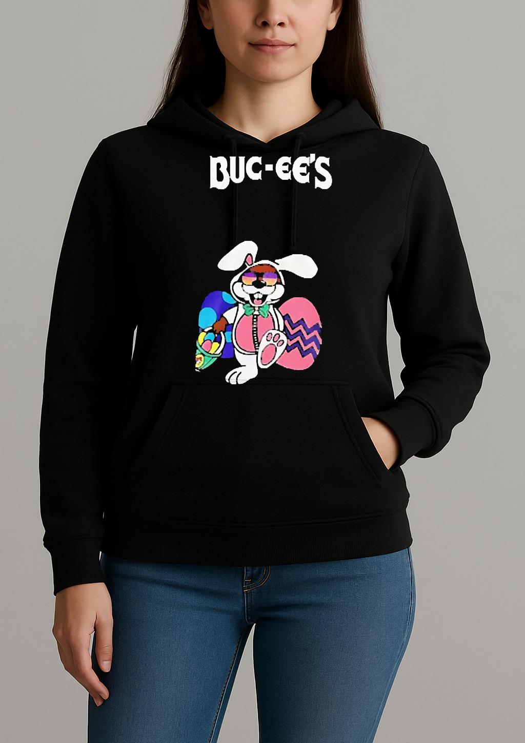 Officials Buc Ees Easter Bunny Beaver Nugget Im Hunting Premium Unisexhoodie