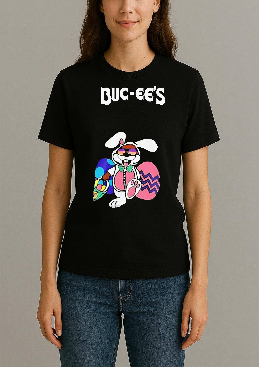 Officials Buc Ees Easter Bunny Beaver Nugget Im Hunting Premium Womentee