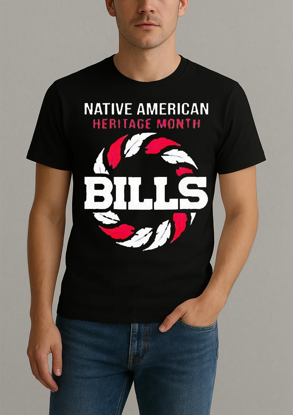 Officials Buffalo Bills Native American Heritage Month Logo Premium Shirt