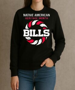 Officials Buffalo Bills Native American Heritage Month Logo Premium sweater