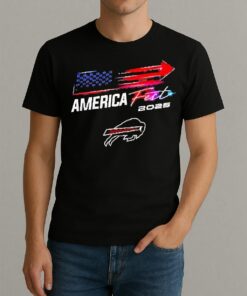 Officials Buffalo Bills X America Fest 2025 Americas Future Starts Here Logo Premium Shirt