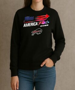 Officials Buffalo Bills X America Fest 2025 Americas Future Starts Here Logo Premium sweater