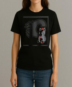 Officials Calgary Flames Plush Doll Mascot Logo Premium Womentee