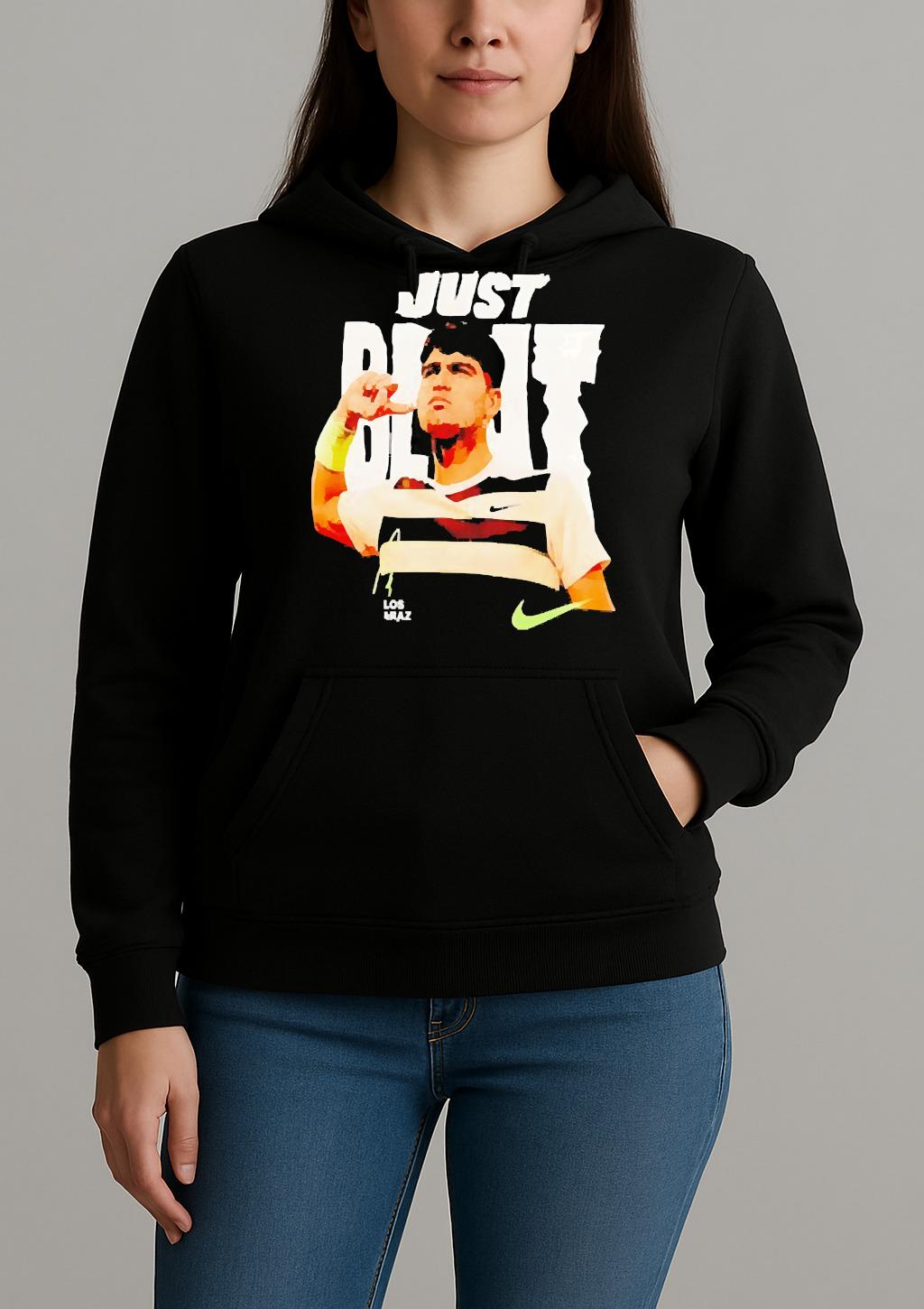 Officials Carlos Alcaraz China Season Just Do It Nike Logo Premium Unisexhoodie