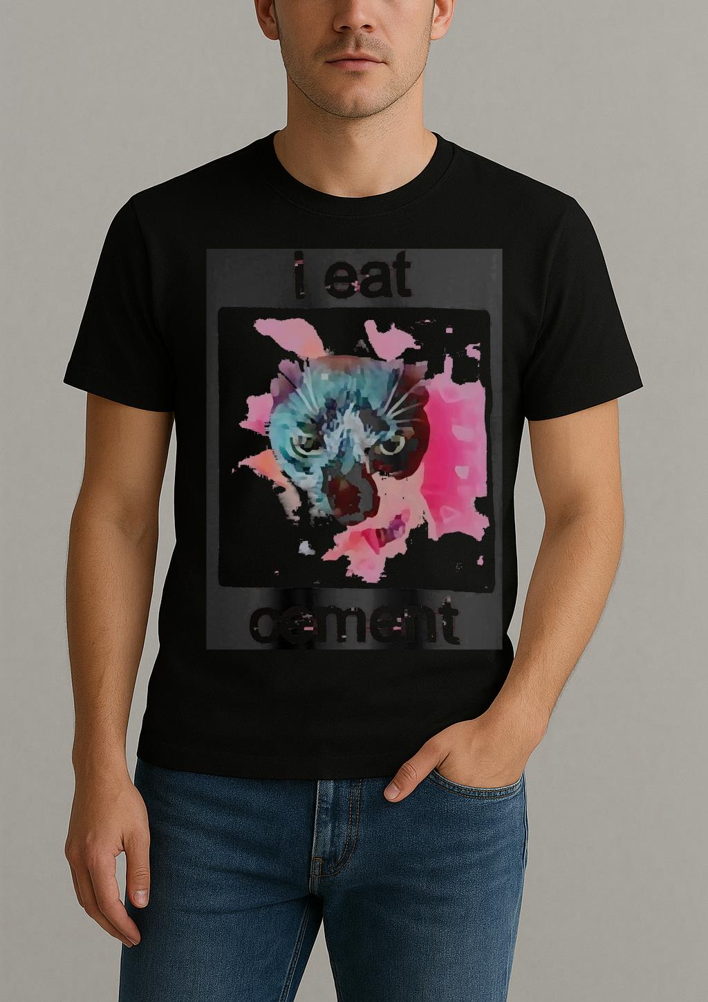 Officials Cat Funny I Eat Cement Premium Shirt