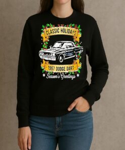 Officials Classic Holidays The 1967 Dodge Dart Cheer Seasons Greetings Premium sweater