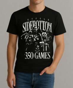 Officials Collingwood Steele Sidebottom 350 Games Logo Premium Shirt