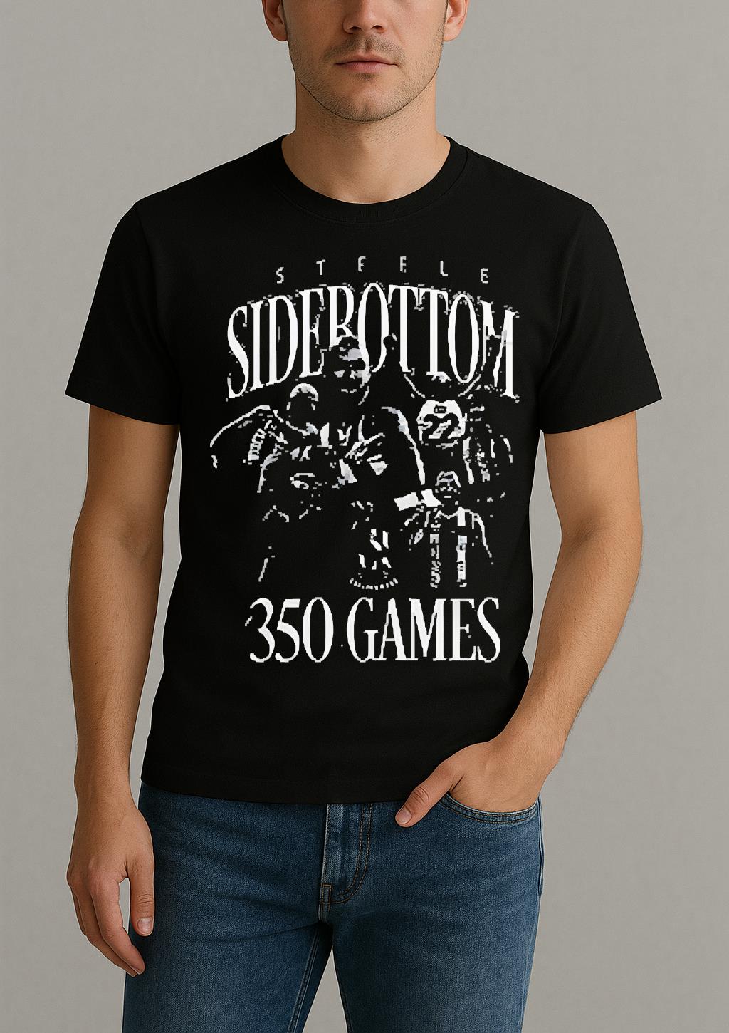 Officials Collingwood Steele Sidebottom 350 Games Logo Premium Shirt
