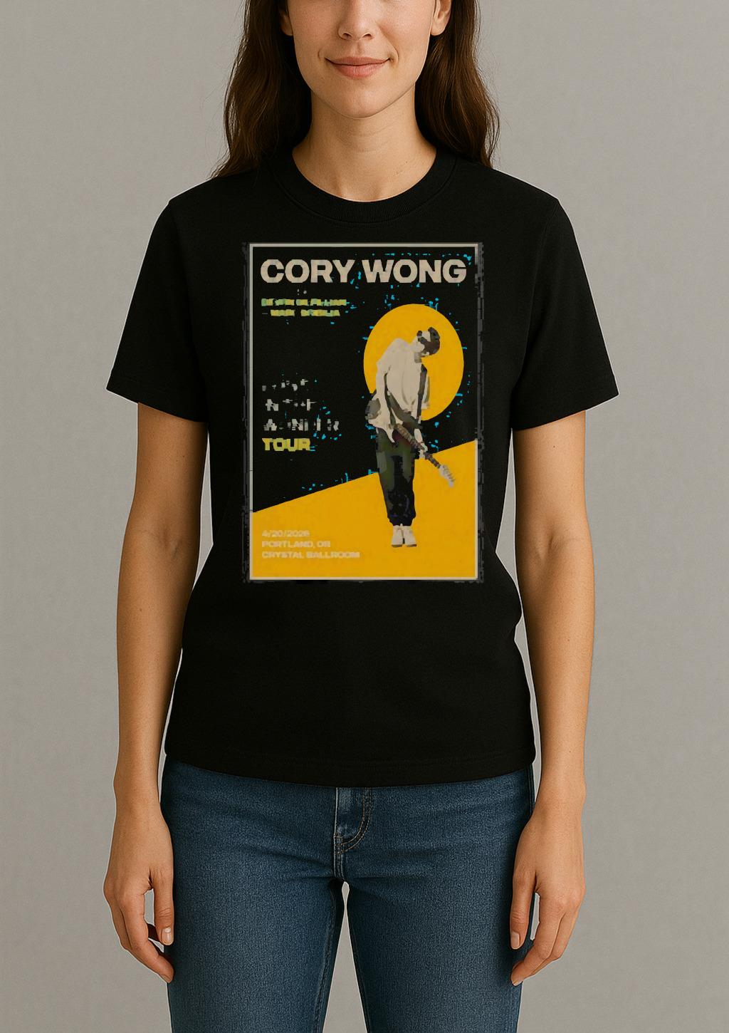 Officials Cory Wong Apr 20 2026 The Crystal Ballroom In Portland Or Premium Womentee