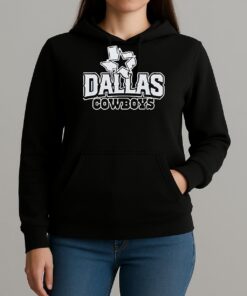 Officials Dallas Cowboys George Pickens Americas Team Pose Art Premium Unisexhoodie