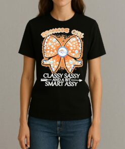 Officials Denver Broncos Fooball Girl Classy Sassy And A Bit Smart Assy Premium Womentee