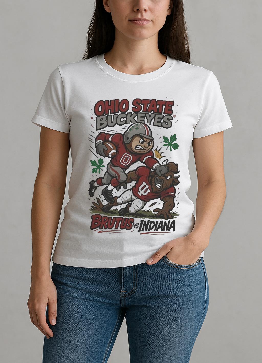 Ohio State Buckeyes Vs Premium W-tee
