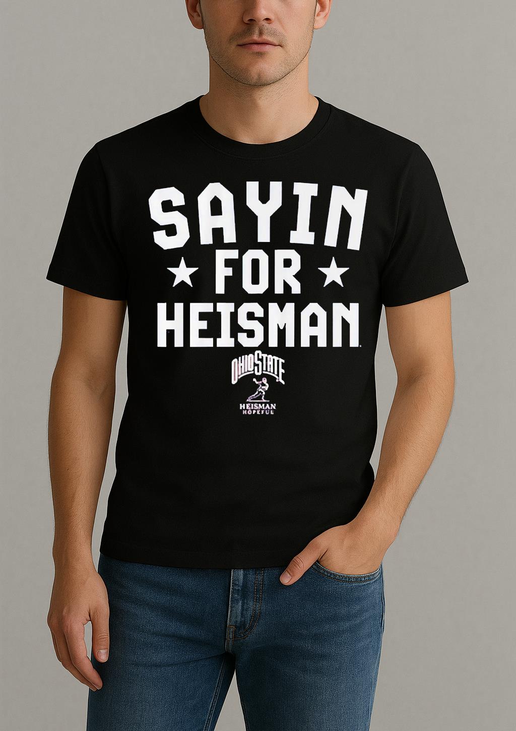 Ohio State Julian Sayin For Heisman Shirt Ohio Football Tee 1
