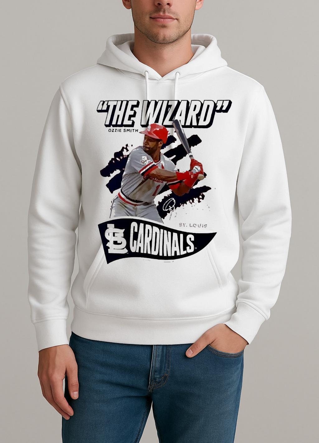 Ozzie Smith The Wizard St Premium Unisexhoodie