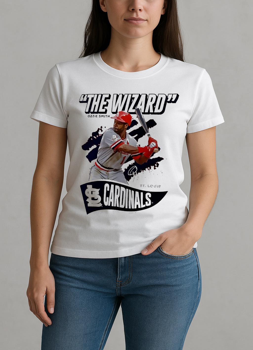 Ozzie Smith The Wizard St Premium W-tee
