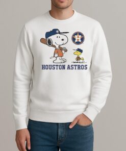 Peanuts Snoopy Houston Astros Baseball Shirt sweater