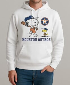 Peanuts Snoopy Houston Astros Baseball Shirt Unisexhoodie