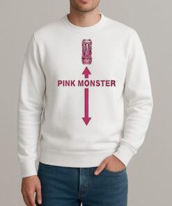 Pink Monster Energy sweater