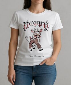 Poppy Theyre All Around Us Premium W-tee