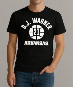 Premium D J Wagner Arkansas Razorbacks Nba Name Number Ball T Shirts Sweater Hoodie