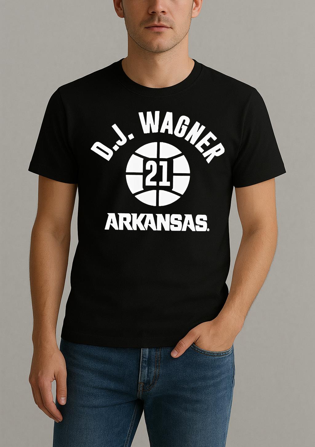 Premium D J Wagner Arkansas Razorbacks Nba Name Number Ball T Shirts Sweater Hoodie