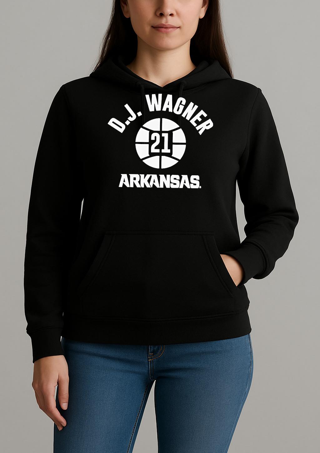 Premium D J Wagner Arkansas Razorbacks Nba Name Number Ball T Shirts Sweater Hoodie Unihoodie