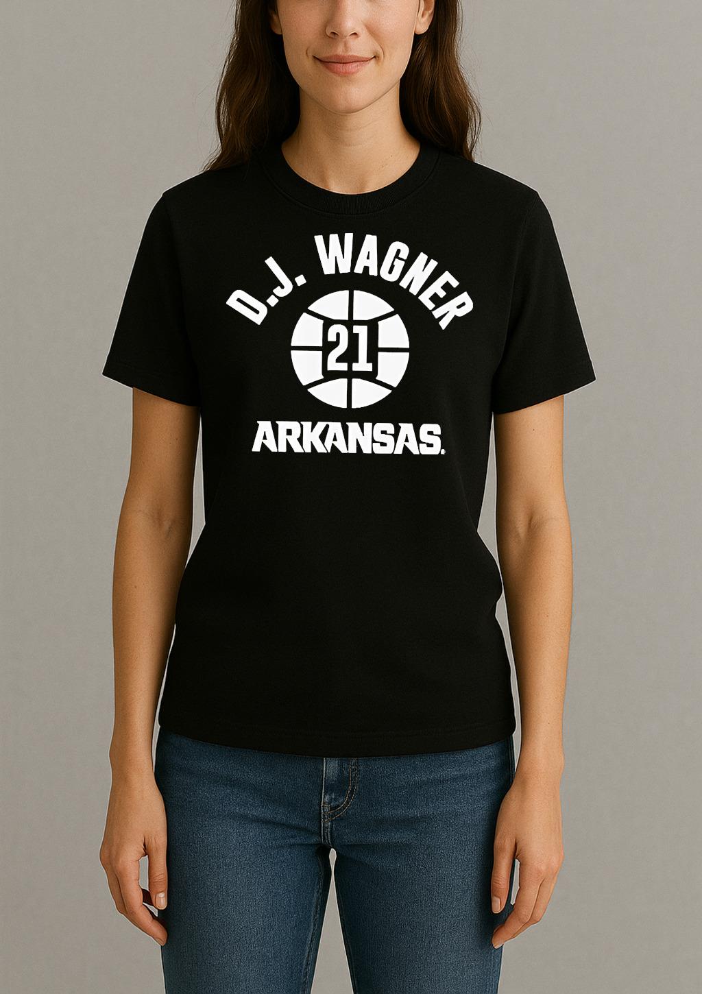 Premium D J Wagner Arkansas Razorbacks Nba Name Number Ball T Shirts Sweater Hoodie Womentee