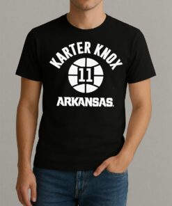 Premium Karter Knox Arkansas Razorbacks Nba Name Number Ball T Shirts Sweater Hoodie
