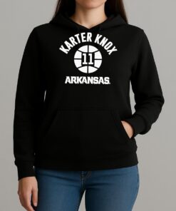 Premium Karter Knox Arkansas Razorbacks Nba Name Number Ball T Shirts Sweater Hoodie Unihoodie