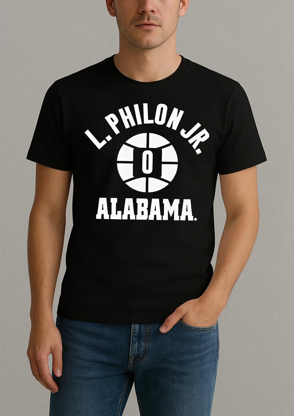 Premium Labaron Philon Jr Alabama Crimson Tide Nba Name Number Ball T Shirts Sweater Hoodie