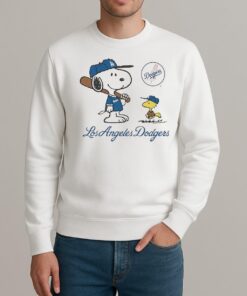Premium Peanuts Snoopy Los Angeles Dodgers Baseball Shirt sweater