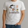 Premium Peanuts Snoopy San Francisco Giants Baseball Shirt