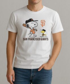 Premium Peanuts Snoopy San Francisco Giants Baseball Shirt