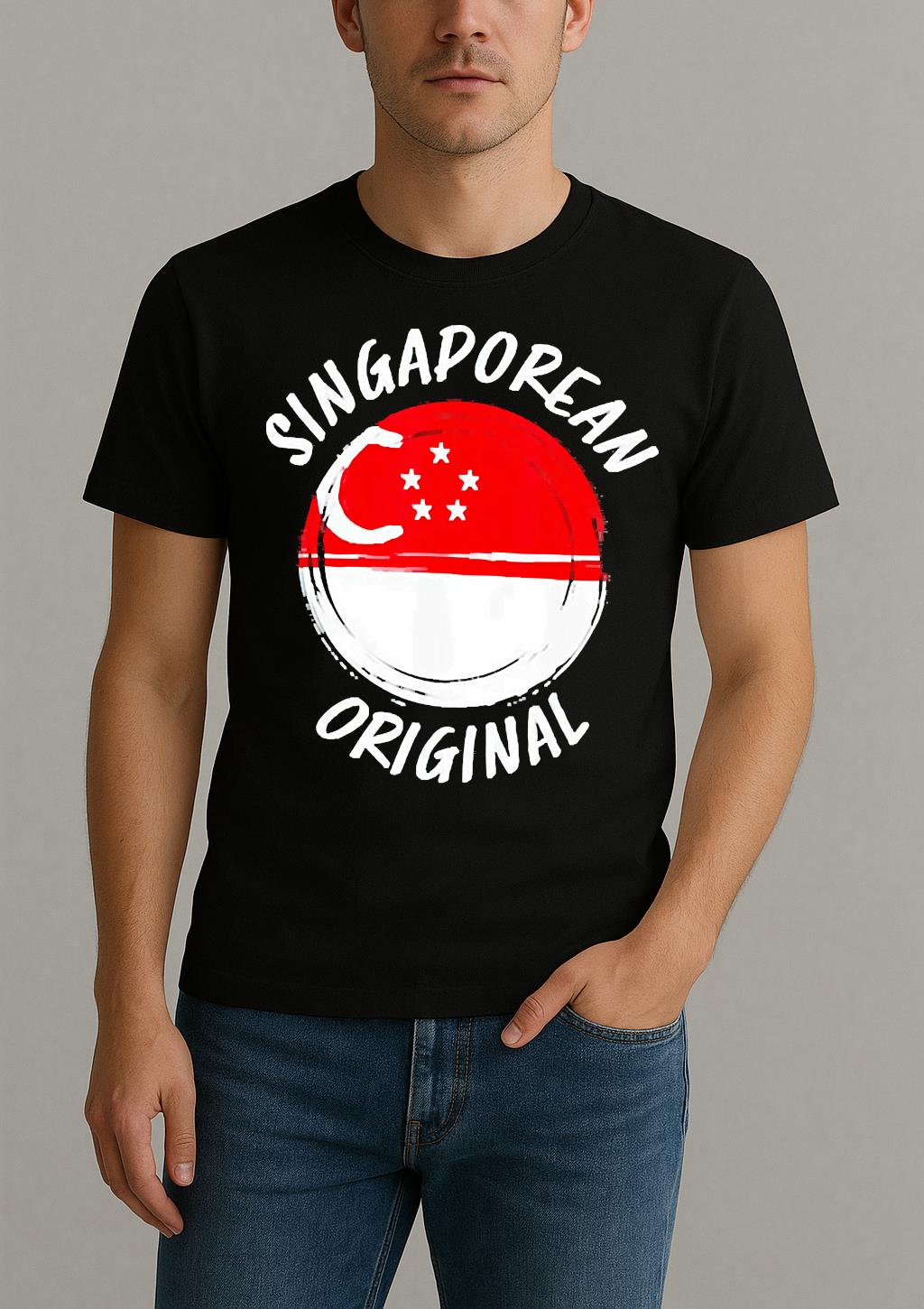 Premium Singaporean T Shirts Sweater Hoodie