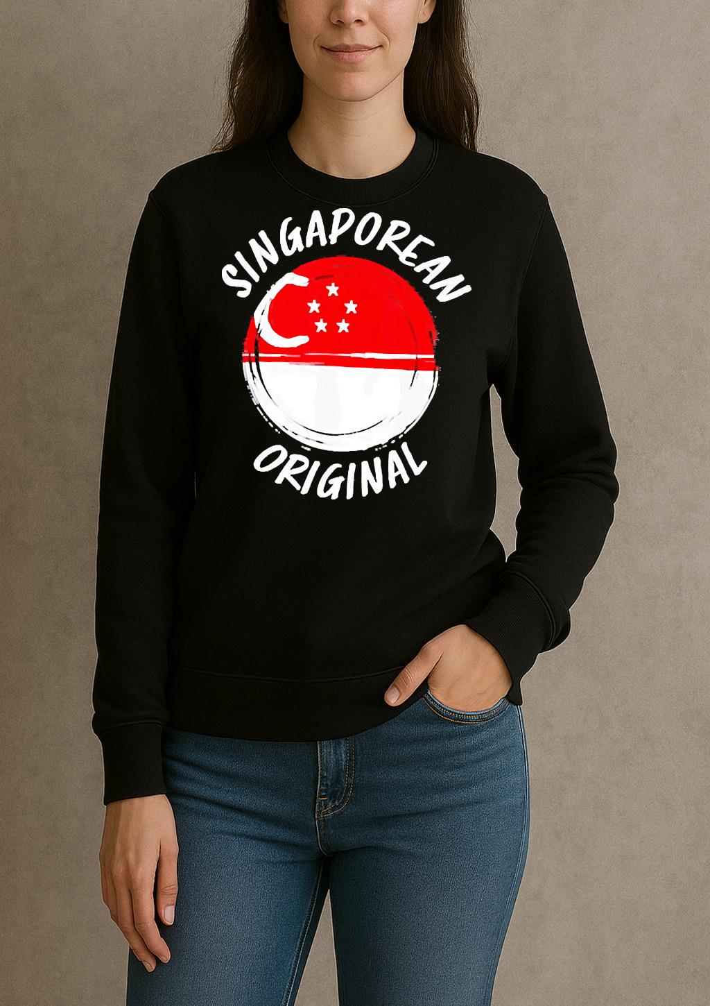 Premium Singaporean T Shirts Sweater Hoodie sweater