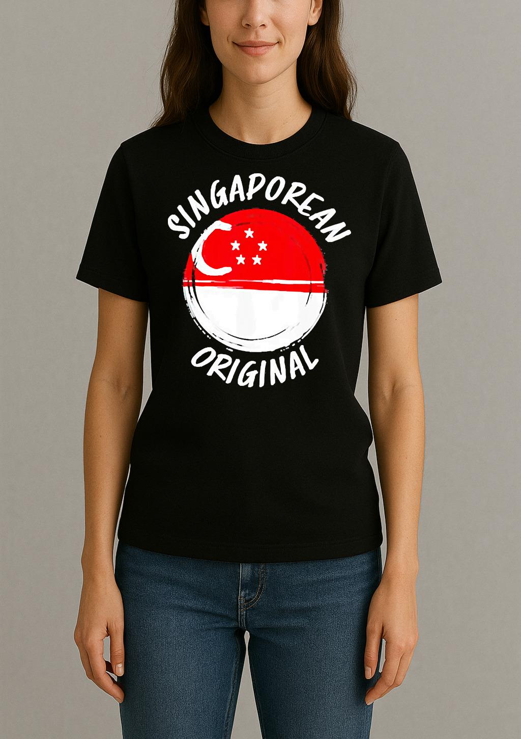 Premium Singaporean T Shirts Sweater Hoodie Womentee