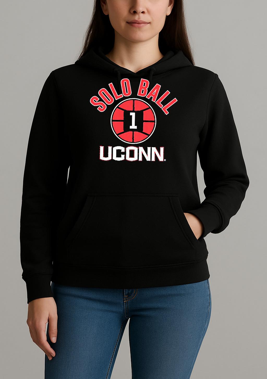 Premium Solo Ball Uconn Huskies Nba Name Number Ball T Shirts Sweater Hoodie Unihoodie