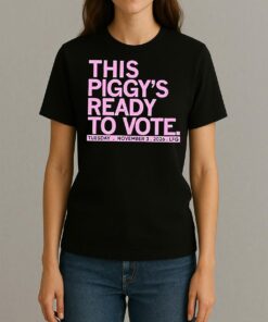 Premium This Piggys Ready To Vote T Shirts Sweater Hoodie Womentee