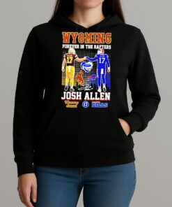Premium Wyoming Forever In The Rafters Josh Allen T Shirts Sweater Hoodie Unihoodie