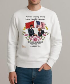 President Trump And Zohran Mamdani Peace Summit November 21 2025 sweater