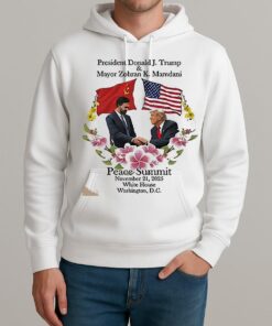 President Trump And Zohran Mamdani Peace Summit November 21 2025 Unisexhoodie