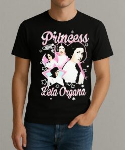 Princess Leia Organa Rebel Star Snow Graphic Shirt