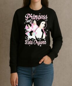 Princess Leia Organa Rebel Star Snow Graphic Shirt sweater