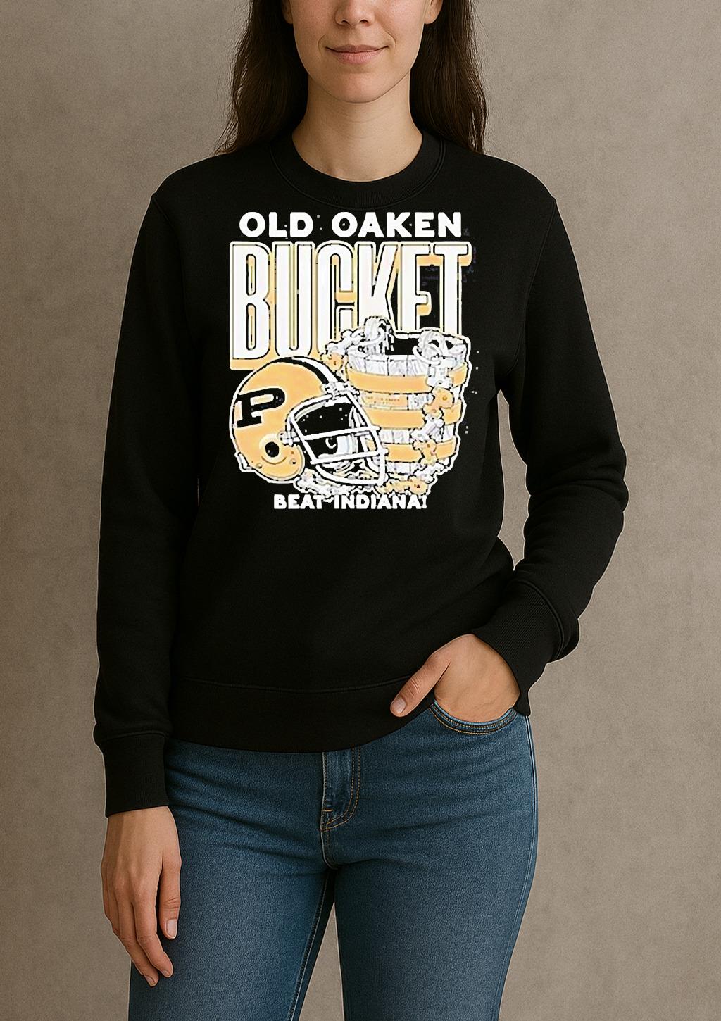 Purdue Boilermakers Oaken Bucket 2025 Beat Indiana Shirt sweater