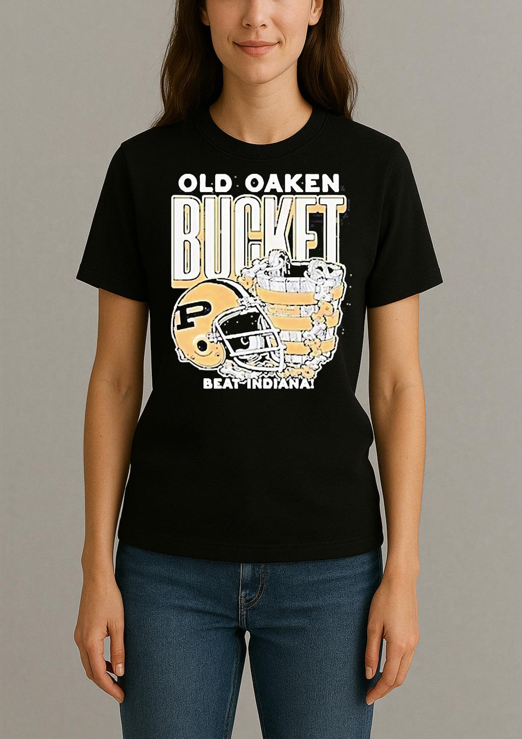 Purdue Boilermakers Oaken Bucket 2025 Beat Indiana Shirt Womentee
