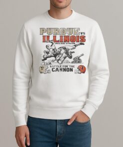 Purdue Boilermakers Vs Illinois Fighting Illini 2025 Battle For The Cannon Premium sweater