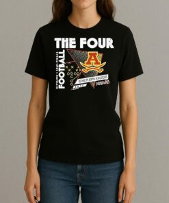 Rochester Adams Highlanders The Four 2025 Mhsaa Football D1 Finals Shirt Womentee
