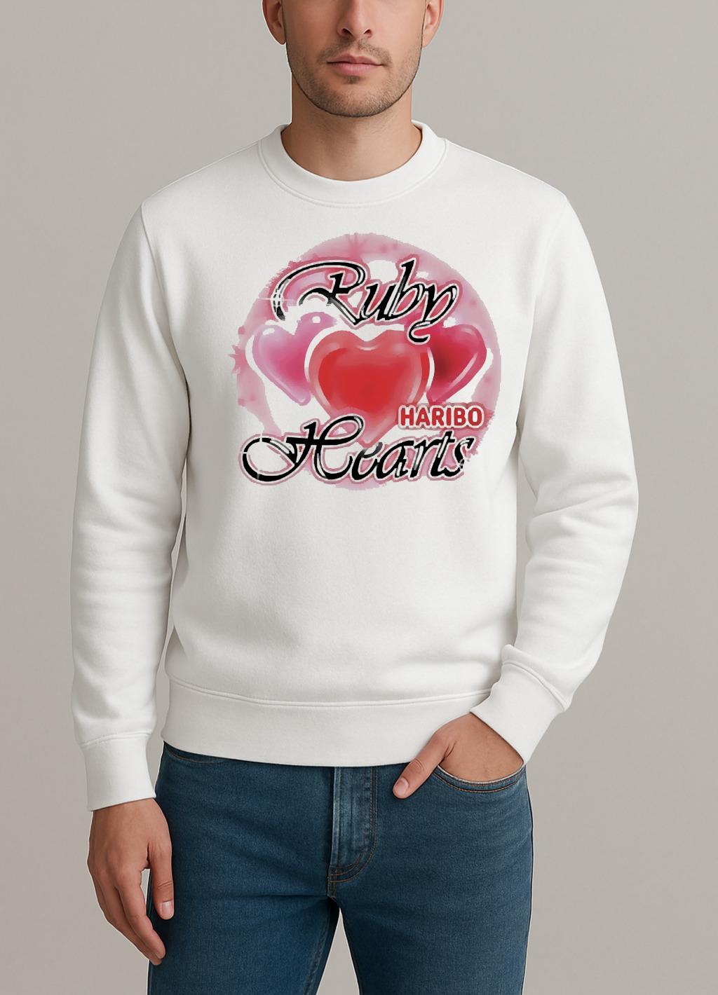 Ruby Haribo Heart Premium sweater