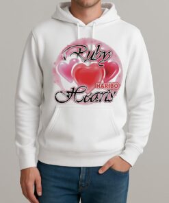 Ruby Haribo Heart Premium Unisexhoodie