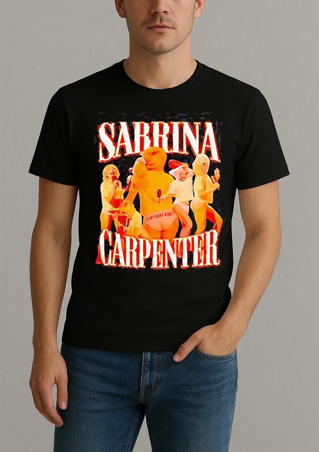 Sabrina Carpenter Its Saturday Night Graphic Shirt